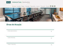 Tablet Screenshot of andradesilva.com.br